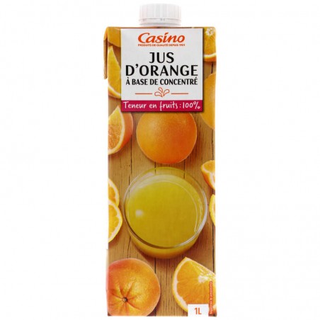 CASINO Jus d'orange 1L