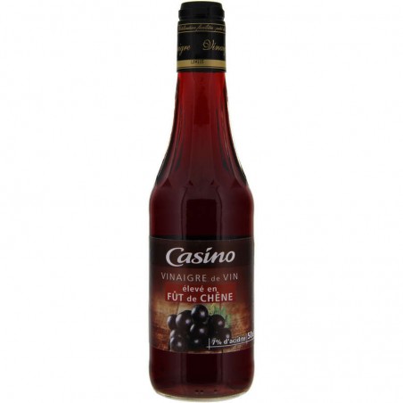 CASINO Vinaigre élevé en fût de chêne - 50cl